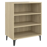 Vidaxl dressoir 57x35x70 cm bewerkt hout sonoma eikenkleurig