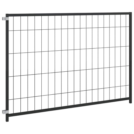 Vidaxl hondenkennel 300x100x70 cm staal zwart