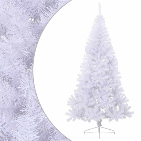 Vidaxl Kunstkerstboom mit Standardhälften 210 cm PVC Green