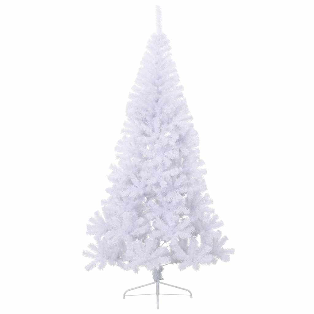 Vidaxl KunstKerstboom mit Standardhälfte 240 cm PVC Green