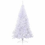 Vidaxl KunstKerstboom mit Standardhälfte 240 cm PVC Green