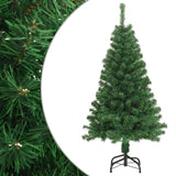 Vidaxl Kunstkerstboom mit dicken Zweigen 120 cm PVC Grün