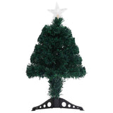 Vidaxx vorbeleuchteter Weihnachtsbaum mit Ständer und LED 64 cm Glasfaser