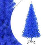Vidaxl Kunstkerstboom mit Standard 240 cm PVC Blau