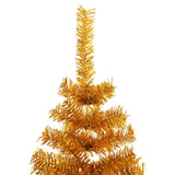 Vidaxl Kunstkerstboom mit Standard 240 cm goldfarben