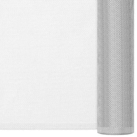 Vidaxl Gaas 60x500 cm Aluminium Silberfarbe