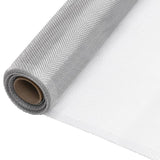 Vidaxl Gaas 60x1000 cm Aluminium silberfarben