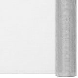 VIDAXL -MESH 100x2000 cm Aluminium Silberfarbe