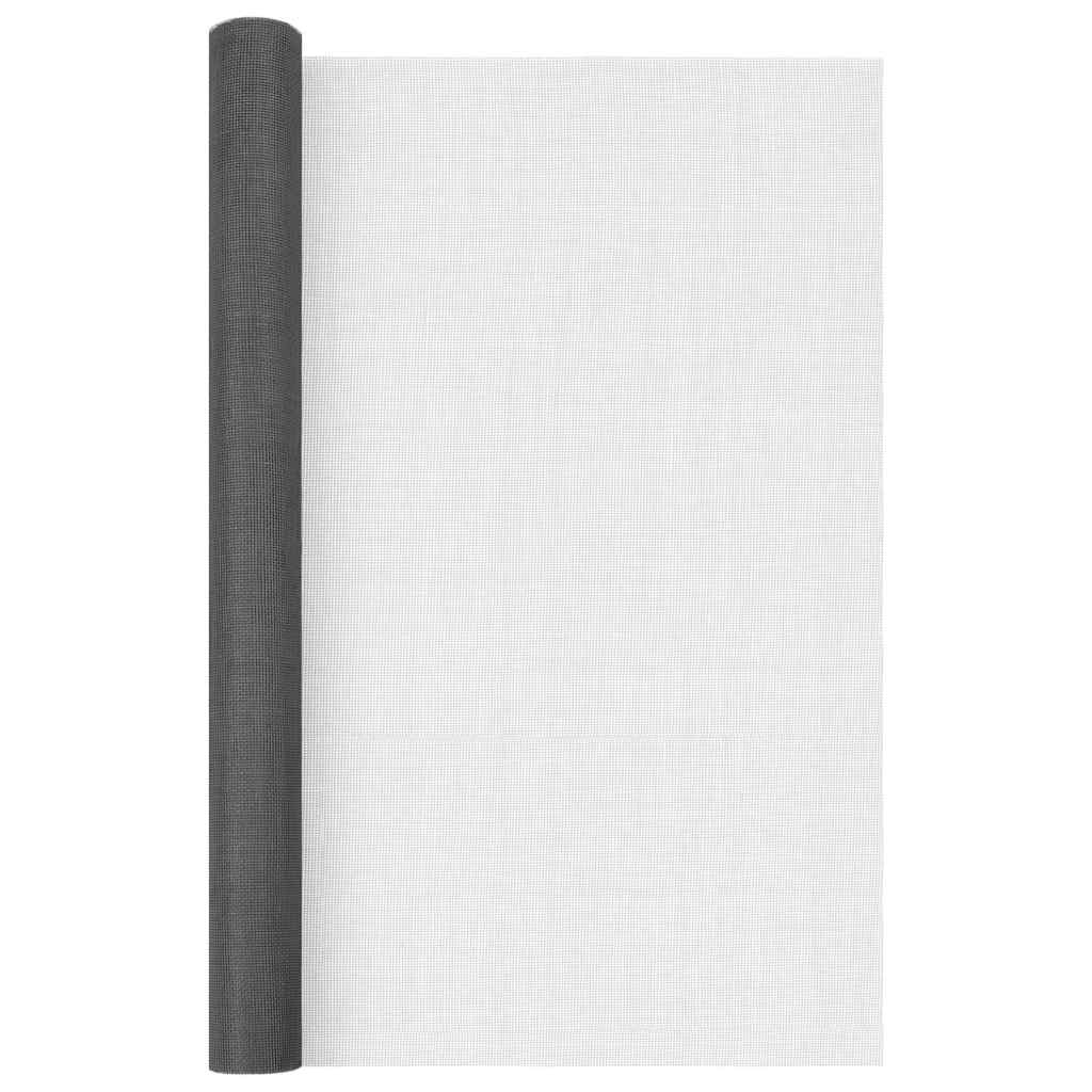 Vidaxl Mesh 60x1000 cm Faserschwarz schwarz