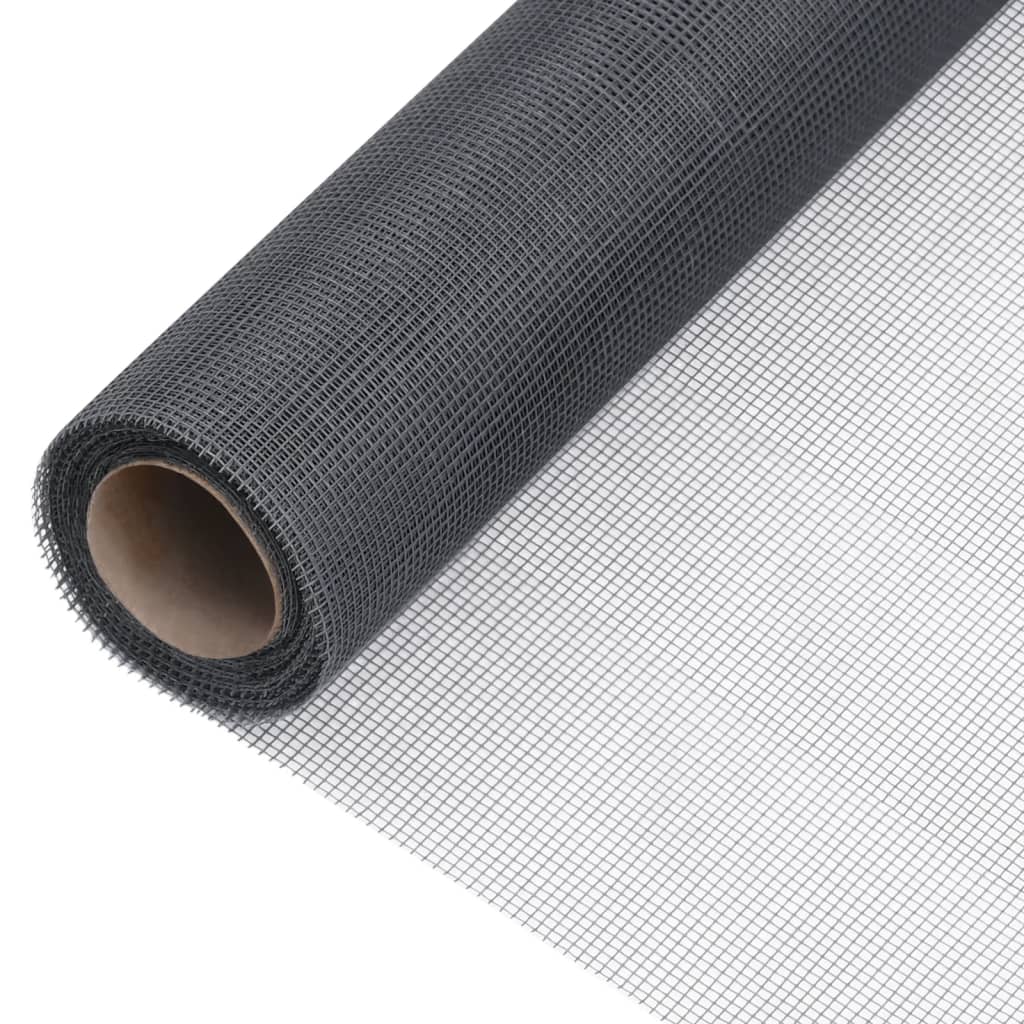 Vidaxl Mesh 100x500 cm Glasfasergrau