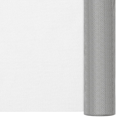 VIDAXL MESH 60x2000 cm Edelstahl Silberfarbe