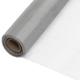 Vidaxl Mesh 80x500 cm Edelstahl Silberfarbe