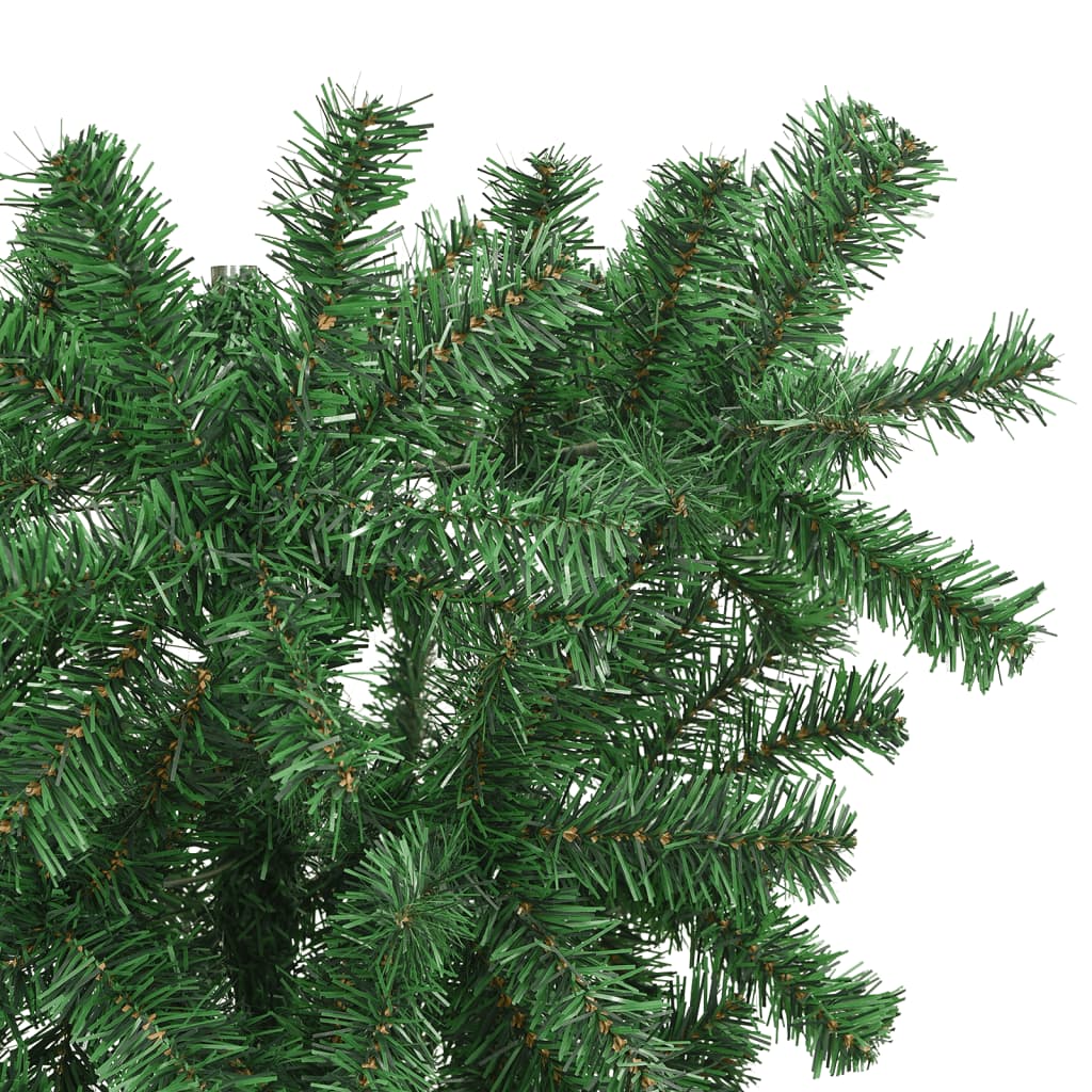 Vidaxl kunstkerstboom mit Standard 120 cm Grün umgekehrt