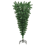 Vidaxl kunstkerstboom mit Standard 150 cm grün umgekehrt