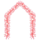 VidaXL Weihnachtsgirlande mit LED-Lichtern 20 m Rosa