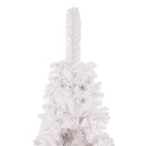 Vidaxl Weihnachtsbaum schmal 120 cm Weiß
