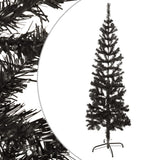 Vidaxl Weihnachtsbaum schmal 120 cm schwarz