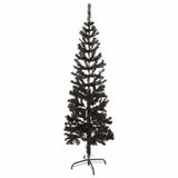 Vidaxl Weihnachtsbaum schmal 150 cm schwarz