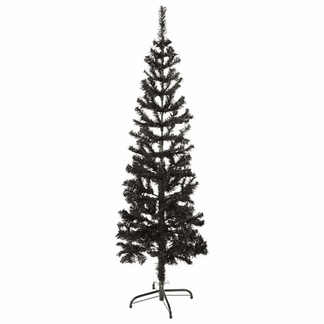 Vidaxl Weihnachtsbaum schmal 150 cm schwarz