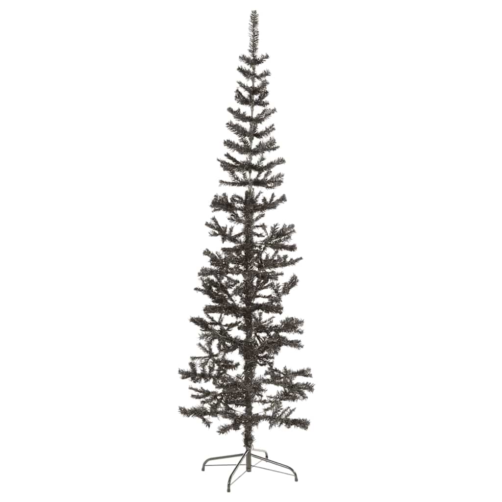 Vidaxl Weihnachtsbaum schmale 240 cm schwarz