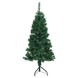 Vidaxl Kunstkerstboom Hoek 150 cm PVC Green