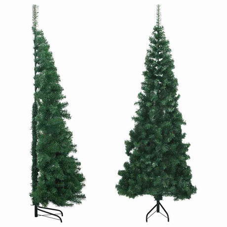 Vidaxx künstliche Weihnachtsbaumecke 180 cm PVC grün