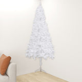 Vidaxl Kunstkerstboom Hoek 150 cm PVC Weiß