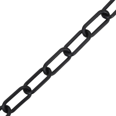 Vidaxl Sicherheitskette Ø 4 mm 30 m Plastik schwarz
