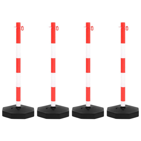 VIDAXL -Ketten -Post -Set mit Plastikkette 10 m