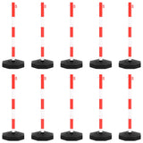 VIDAXL -Ketten -Post -Set mit Plastikkette 10 m