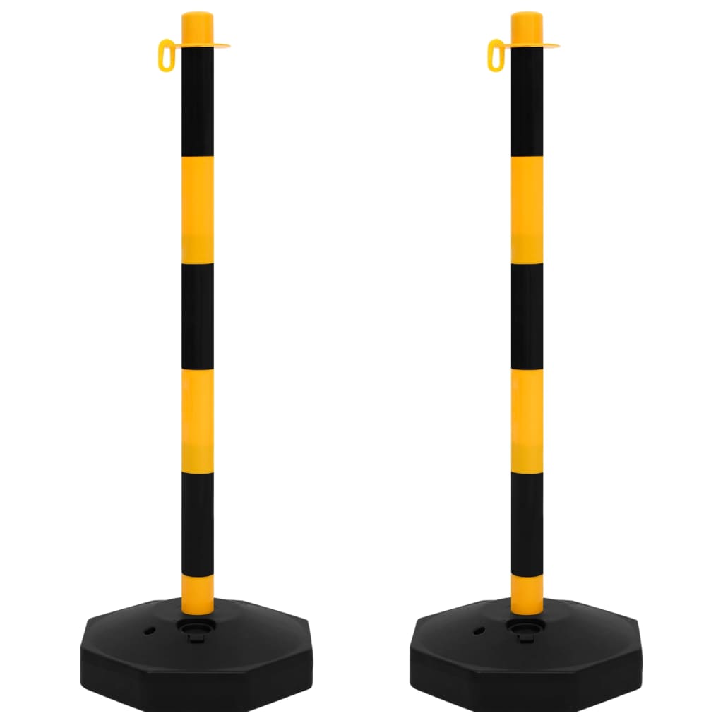 VIDAXL -Ketten -Post -Set mit Plastikkette 10 m