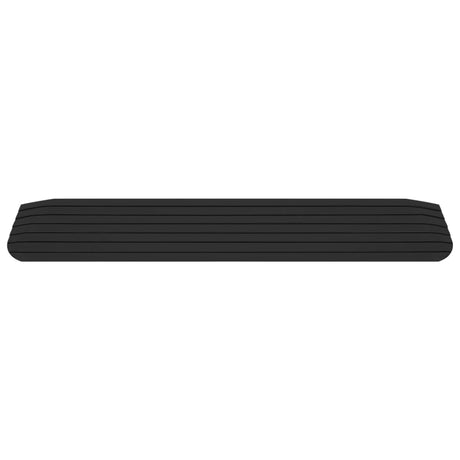 VIDAXL -Schwellenwert helfen 110x21x2,5 cm Gummi