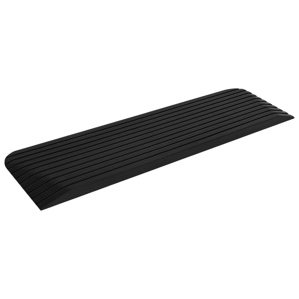 VIDAXL -Schwellenwert hilft 2 PCs 110x32x3,8 cm Gummi