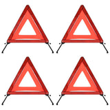 VIDAXL -Krieg betragen 4 PCs 56,5 x 36,5 x 44,5 cm rot