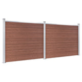 VIDAXL -Zauntafel 353x146 cm HKC Brown