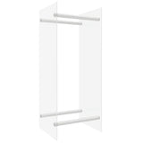 Vidaxl -Kamin Trek 40x35x100 cm gehärtetes Glas transparent