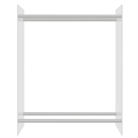 VIDAXL -Kamin 80x35x100 cm gehärtetes Glas transparent