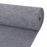 Vidaxl tapijt grijs 1,2 x 10 m polyester