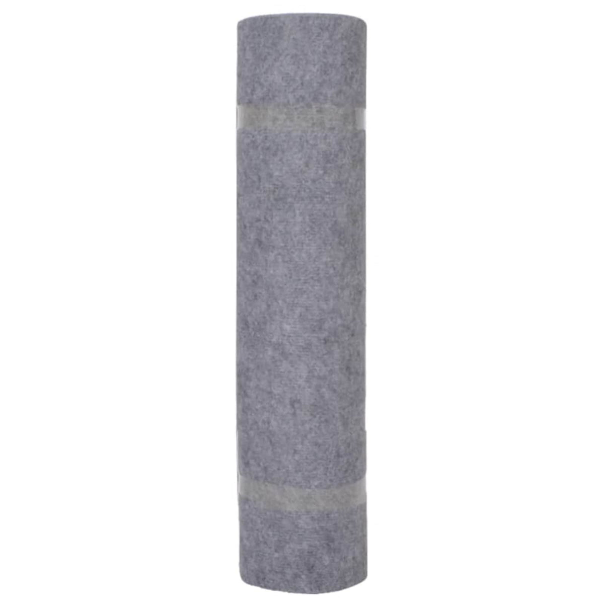 Vidaxl tapijt grijs 1,2 x 20 m polyester
