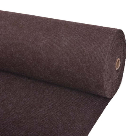 Vidaxl tapijt bruin 1,2 x 10 m polyester
