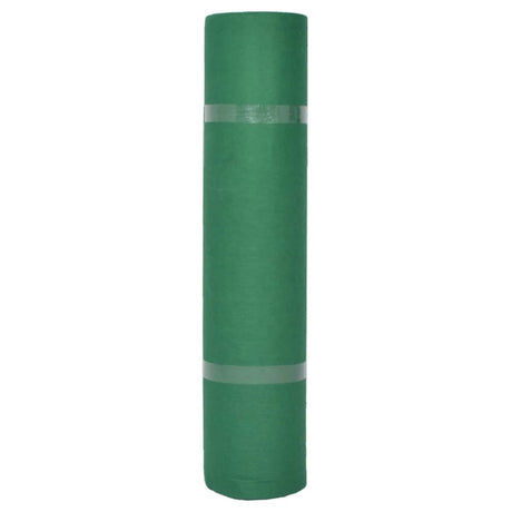 Vidaxl tapijt effen groen 1,2 x 12 m polyester
