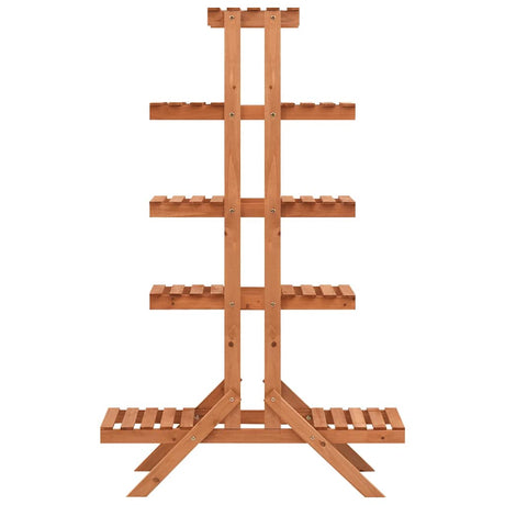 Vidaxl Plant Rack 83x25x132 cm Festkieferholz