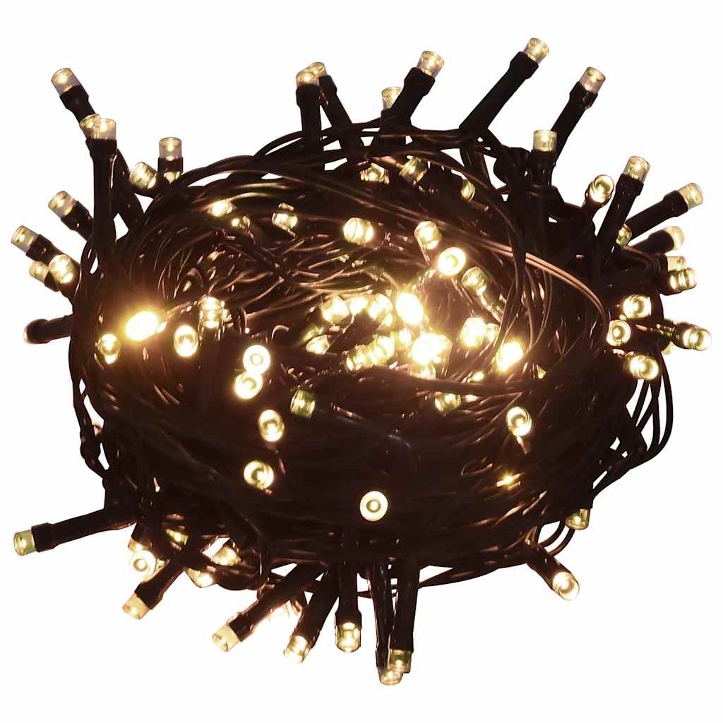 Vidaxl leichte Girlande mit 300 LEDs 30 m PVC warmes Weiß
