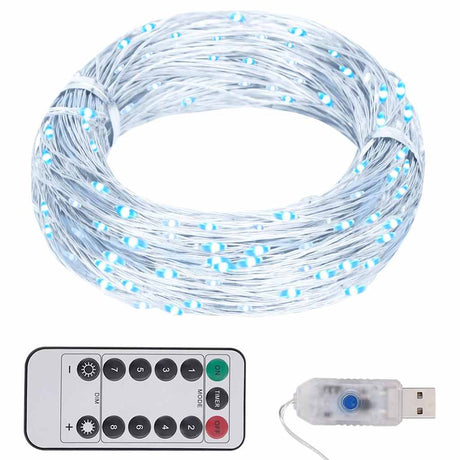 Vidaxl leichte Girlande mit 300 LEDs 30 m kalt Weiß