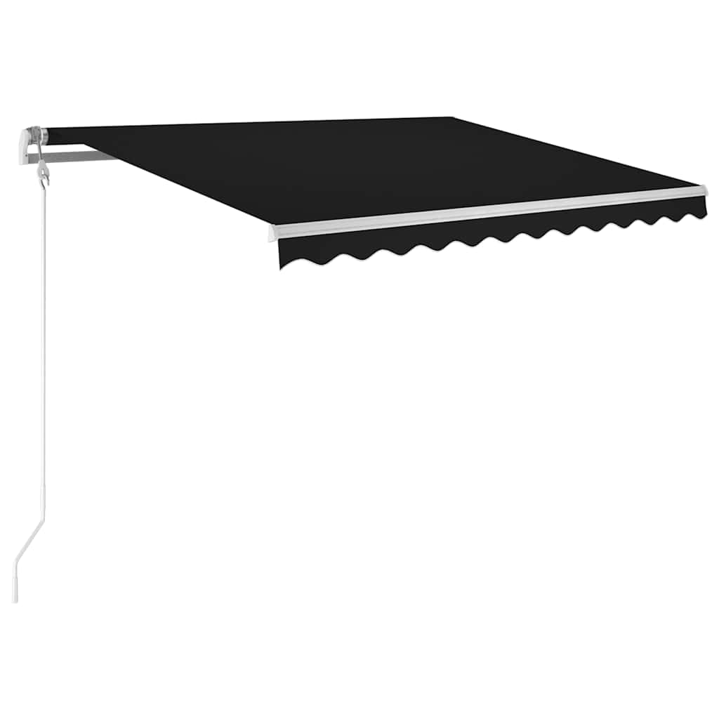 Vidaxx Markise automatisch ausziehbar 300x250 cm Anthrazit