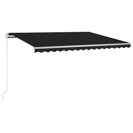 Vidaxl Luifel Automatik mit LED- und Windsensor 350x250 cm Anthrazit