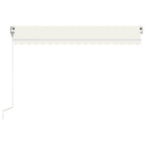 Vidaxl luifel erstreckt sich automatisch 450 x 300 cm cremefarben.