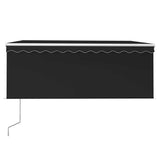 Vidaxl Luifel Automatisch erweiterbarer Roller Blind 3,5x2,5 m Anthrazit