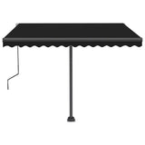 Vidaxl Laifel Free -ausstehende automatische 300x250 cm Anthrazit -Colored