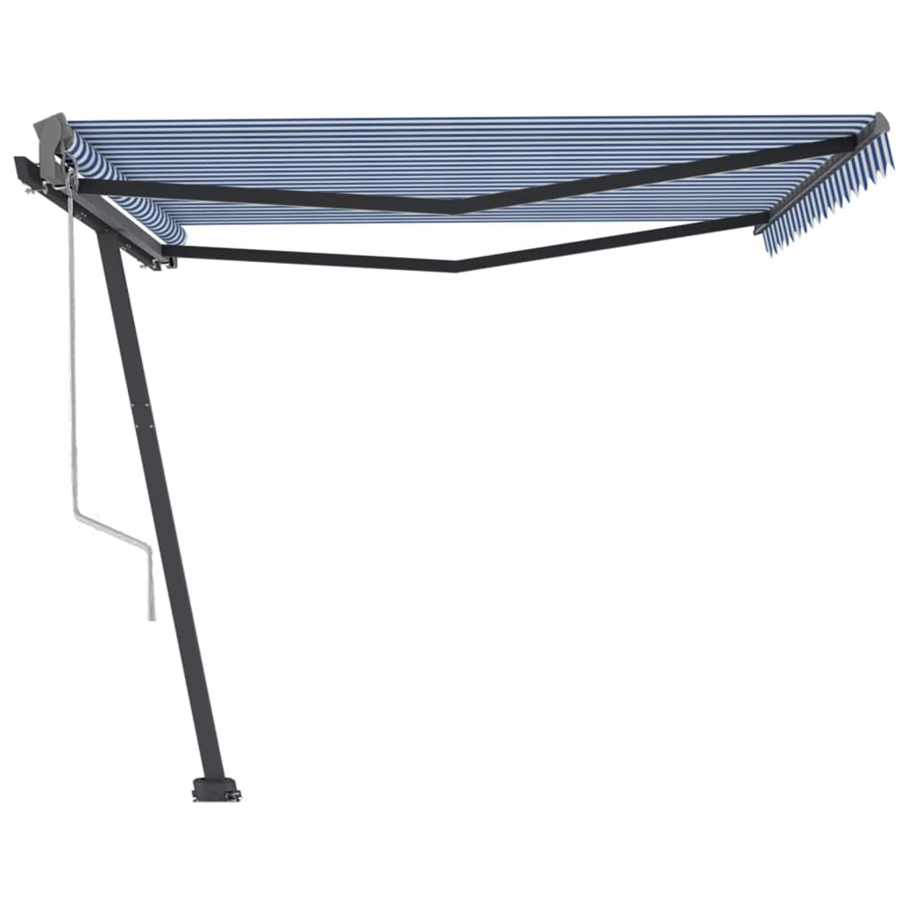 Vidaxl laifel kostenlos -ausstehende automatische 400x300 cm blau und weiß